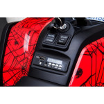 Elektrická štvorkolka XMX607 - lakovaná - červená -spider-man
